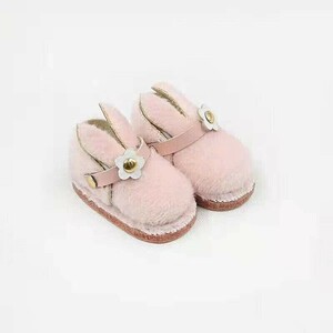 ■在庫限り オビツ１１ ドール 人形 フィギュア カスタムドール 靴 ウサギ ラビット ピンク B220718