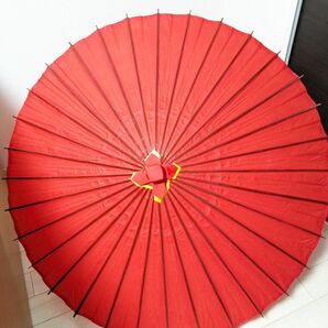 番傘 和傘 赤 和装小物 前撮り 日本舞踊 撮影小物 ウエディングアイテム 蛇の目傘
