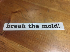 ♥♥○自作○『英字』『bleak the mold』カッティングステッカー○♥♥