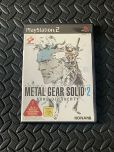 PS2ソフト METAL SOLID メタルギアソリッド2