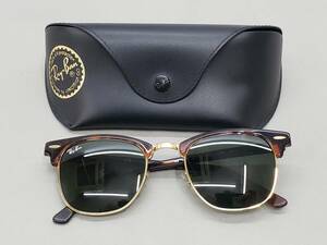 163-KA1298-60: Ray-Ban レイバン Club Master Classic RB3016 サングラス ケース付 