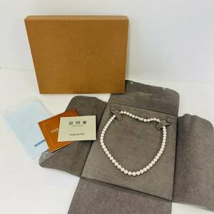 ●○15275/ MIKIMOTO ミキモト K18 パール ネックレス アクセサリー○●