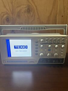 TEXIO DCS-7510 デジタルオシロスコープ 通電確認OK 動作は使い方不明の為確認取れていません 100MHz 1GS/s 美品に近い データログ