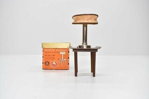  Vintage MATTEL MODERN FURNITURE end table & lamp original box attaching [ Mattel ][ modern furniture ][1958][ doll ][ miniature ][ furniture ]