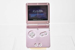  nintendo GAMEBOY ADVANCE SP AGS-001 pearl pink soft reading OK [NINTENDO][ Nintendo ][ Game Boy Advance SP][GBASP][ body ]H