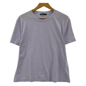 ゆうパケットOK ZARA ザラ クルーネック 半袖Ｔシャツ sizeM/ラベンダー レディース