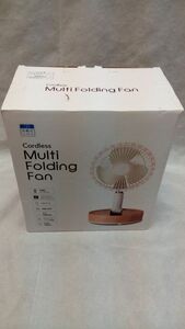 F07 free shipping [ consumer electronics LF-T2004IV] beautiful goods s Lee up rechargeable multi folding fan ivory wood 