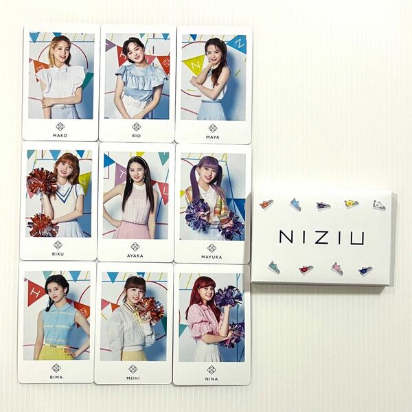 NiziU フォトカードセット（全メンバー9枚入り）JYP POPUP STORE 2021