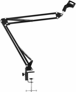 Earamble настольный микрофонная стойка эластичный стол arm держатель свободный arm зажим 