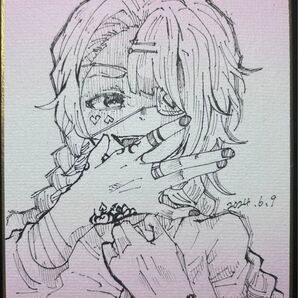 【創作イラスト】病み病みちゃん