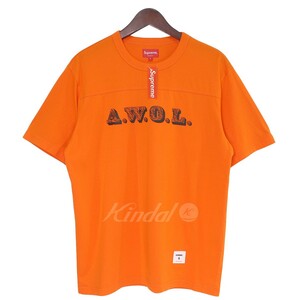 シュプリーム SUPREME　 19SS AWOL Football Top ロゴフットボールTシャツ 商品番号：8056000019353