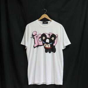 トレンド【dsquared2】icon ロゴ/半袖 カットソー Tシャツ/ディースクエアード シャツ