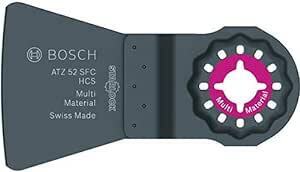 BOSCH(ボッシュ) 炭素工具鋼 カットソー・マルチツール用スクレーパー (ソフト・スターロック) 52mm ATZ52SFCN