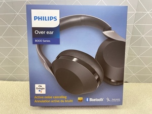 C385 訳あり 動確済 PHILIPS フィリップス 8000シリーズ TAPH805 アクティブノイズキャンセル ハイレゾ対応 Bluetooth ヘッドホン