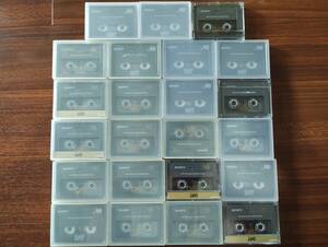 DATテープ SONY デジタルオーディオテープ DM90 23本 DM60 4本 合計27本