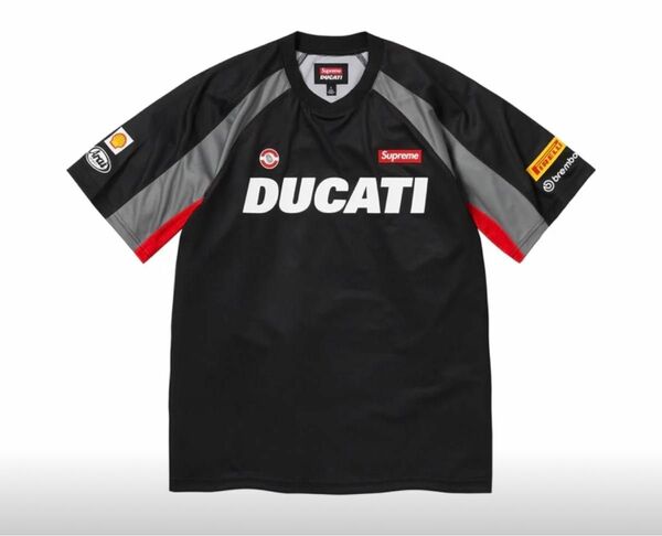 Supreme x Ducati Soccer Jersey "Black"シュプリーム ドゥカティ サッカー ジャージ ブラック