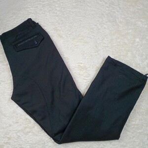  beautiful goods Pearly Gates PEARLY GATES pants stretch hem waist draw code black L corresponding 5