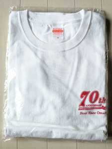 ボートレース 大村 競艇●70th 長袖Tシャツ ロンT 白 M●未使用