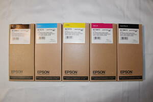 【新品】EPSON純正インク SC-T3050等用 110ml 5色セット