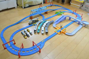  Plarail / Tomica * immediately ...*... cotton plant ..,DX can can . cut set * Plarail / Tomica / battery attaching * used 