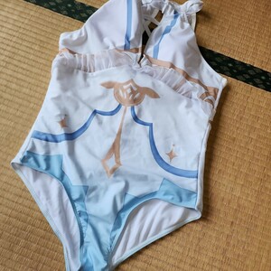 . god . swimsuit M size same etc. one jpy start cosplay .. elasticity equipped . is print. race decoration . attaching ... 