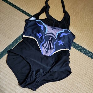  swimsuit cosplay M size same etc. one jpy start cosplay .. elasticity equipped black . purple . light blue . cream color .. small of the back. per. making .. dressing up 