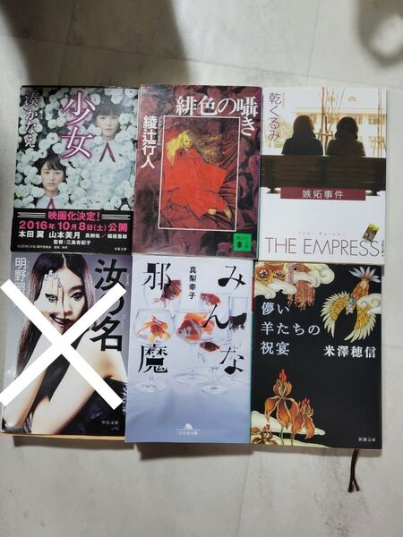 ミステリー小説5冊セット