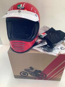 AGV オフロードヘルメット X101 003-RED Sサイズ ※アジアンフィット 店頭在庫品
