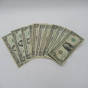【800】外国紙幣 アメリカ ドル 合計39ドル 20ドル 10ドル 1ドル 送料無料
