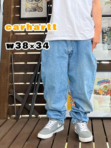 carhartt カーハート トラディショナルフィット デニムパンツ w38×34