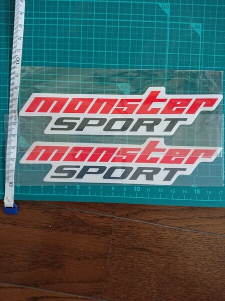 モンスタースポーツ monstersports ステッカー 2枚セット