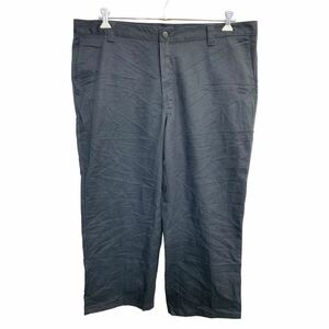 2406-334 Dickies ワークパンツ W42 ディッキーズ ビッグサイズ ブラック 古着卸 アメリカ仕入