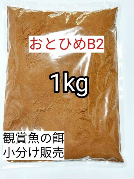 (沈下性) 餌の定番 メダカ餌 おとひめB2 1kg 日清丸紅飼料 グッピー 熱帯魚