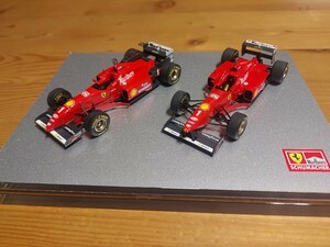 1/43 BBR kit Ferrari 310 M. Schumacher previous term, latter term final product 1996 win