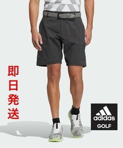 76cm即日発送/新品定価12000円/adidas Golf/アディダスゴルフ /WIND .RDY サイドポケット ショートパンツ　メンズ/ハーフパンツ/チャコール