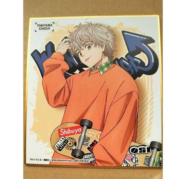 非売品 WIND BREAKER ウィンドブレイカー ウィンドブレーカー ウィンブレ mini色紙 色紙