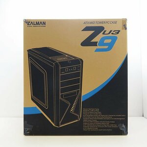 1円スタート〇ZALMAN Z9 U3【ミドルタワー型PCケース/未開封品/未使用品】