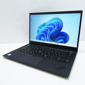 〇LENOVO ThinkPad X1 Carbon 7th Gen【第8世代Core i5-8265U/メモリ8GB/SSD256GB/Win11Pro/無線LAN/webカメラ/フルHD/AC付属】