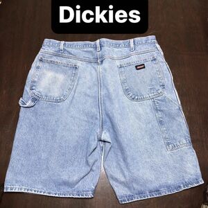 Dickies ディッキーズ　40インチ　バギー　ショート　ハーフ　ペインター　 デニム ジーンズ ハーフパンツ デニムパンツ