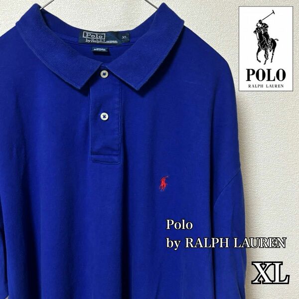 【古着】ポロシャツ Polo Ralph Lauren ブルー