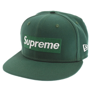 SUPREME シュプリーム 22AW ×New Era Money Box Logo ニューエラ マネー ボックスロゴ ベースボールキャップ グリーン