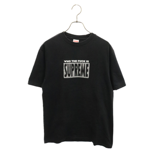 SUPREME シュプリーム 19SS Center Logo センターロゴ クルーネック半袖Tシャツ ブラック