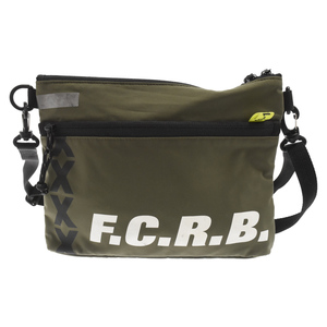 エフシーアールビー/エフシーレアルブリストル SACOCHE BAG サコッシュ ショルダーバッグ カーキ FCRB-189090