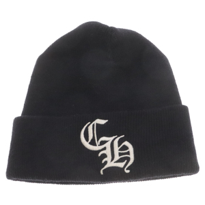 CHROME HEARTS クロムハーツ CH Logo Beanie CHロゴ刺繍 ビーニー ニットキャップ ニット帽