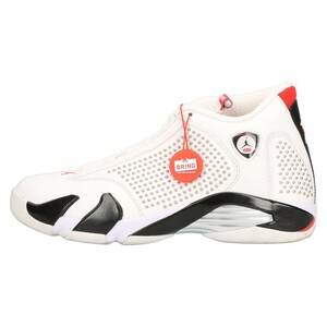 ナイキ×AIR JORDAN 14 RETRO×シュプリーム エアジョーダン 14 レトロ ハイカットスニーカー シューズ ホワイト US9/27cm BV7630-106