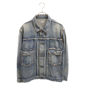 SEQUEL シークエル × FRAGMENT DESIGN 2nd TYPE DENIM JACKET フラグメント セカンドタイプ デニムジャケット インディゴ SQ-21SS-JK-01