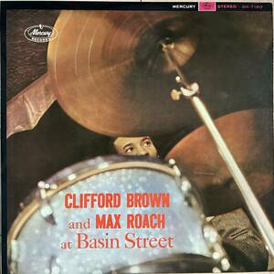 国内盤LP ペラジャケ Clifford Brown And Max Roach At Basin Street Mercury SM-7180 JAZZ