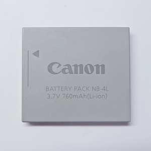 即決 送料84円から Canon キャノン 純正 バッテリー「NB-4L」★デジカメ撮影 100枚以上可 確認済み