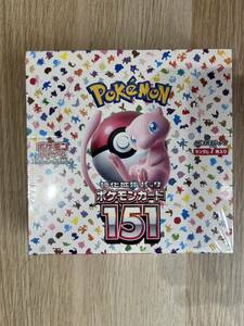 ポケモンカード151 BOX強化拡張パック シュリンク付 