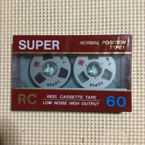 SUPER RC 60【オープンリール型】ノーマルポジション カセットテープ【未開封新品】★